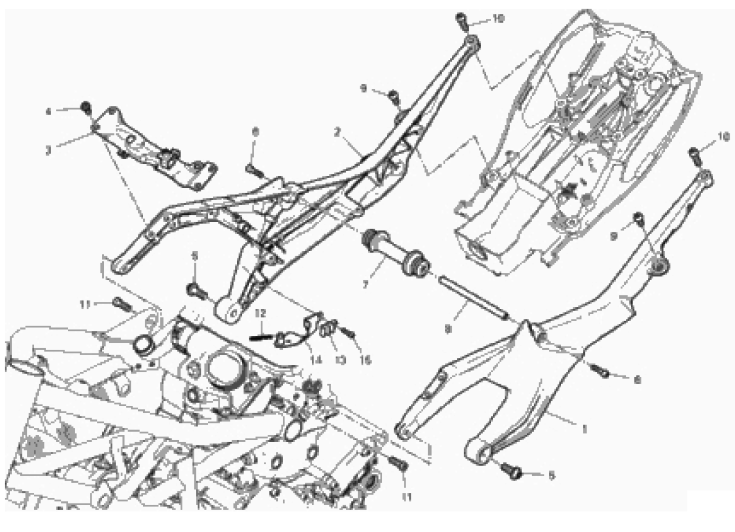 REAR FRAME COMP. 
