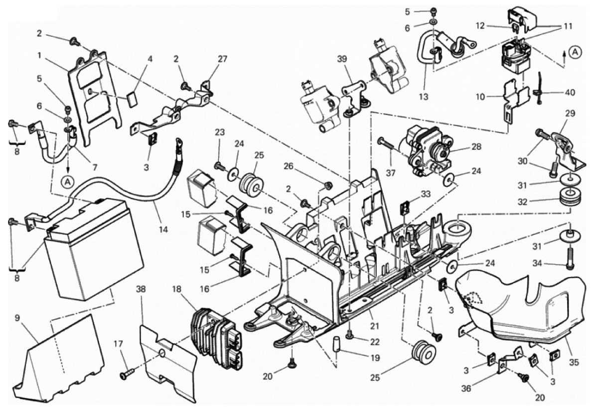 BATTERY HOLDER 