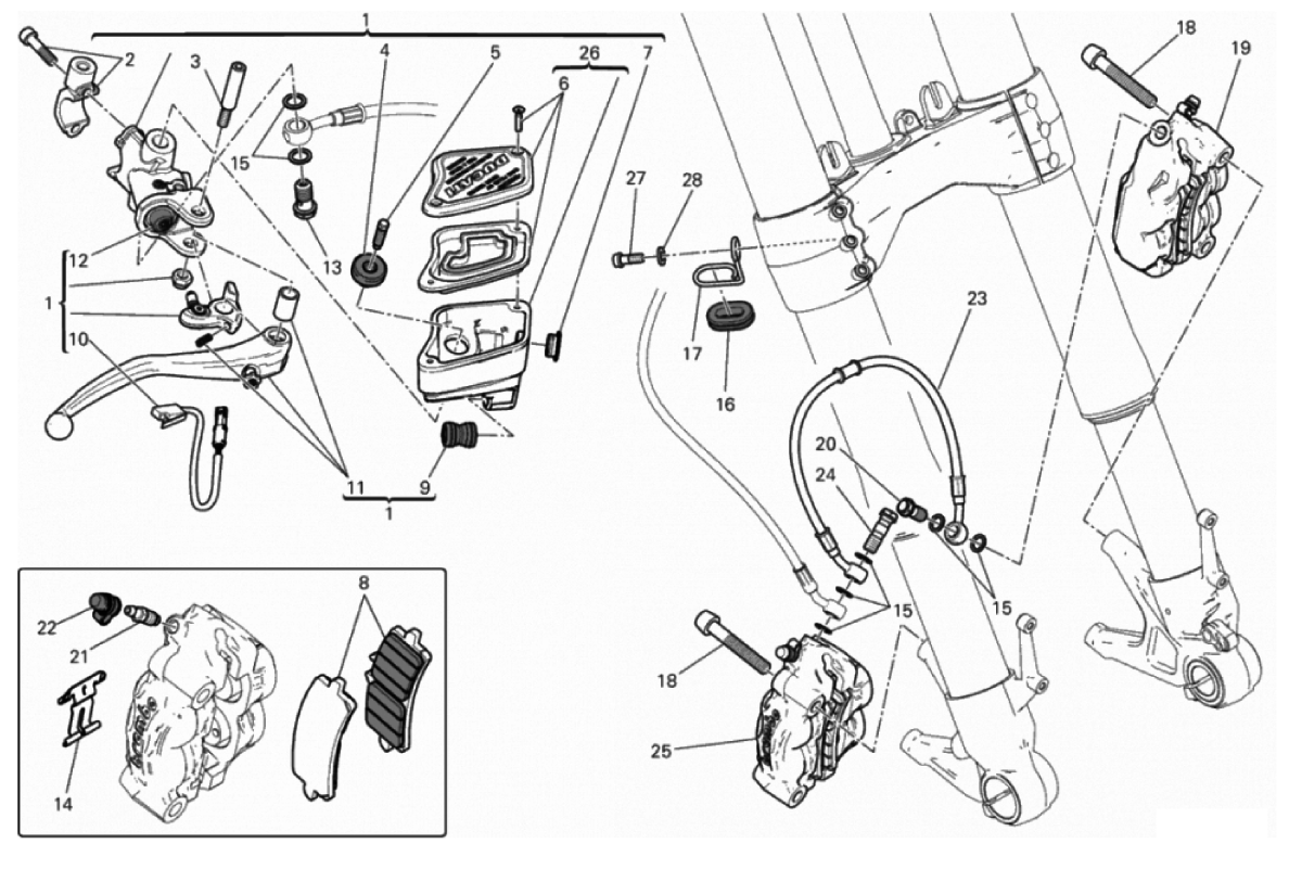 FRONT BRAKE SYSTEM 