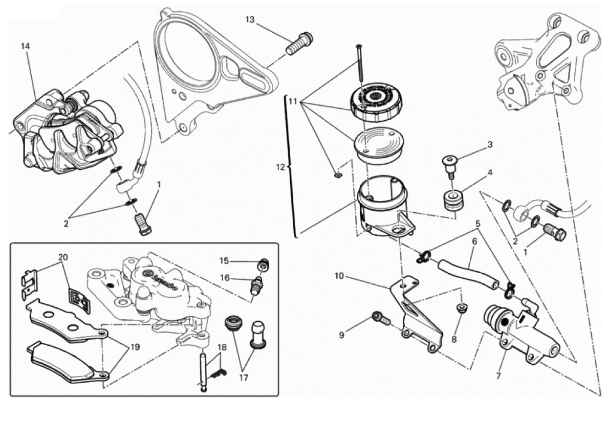 REAR BRAKE SYSTEM 