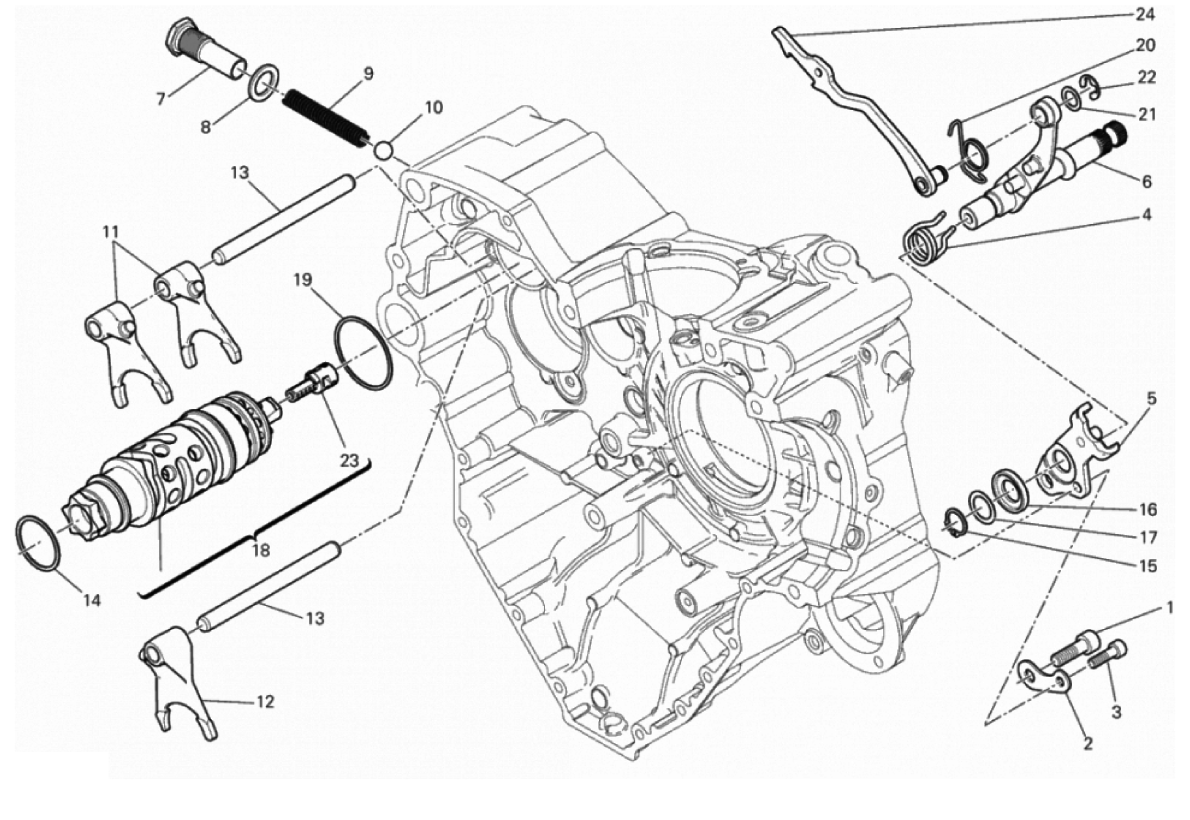 GEAR CHANGE MECHANISM 