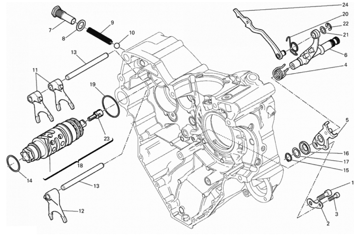 GEAR CHANGE MECHANISM 
