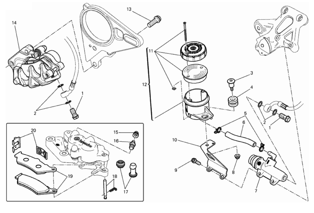 REAR BRAKE SYSTEM 