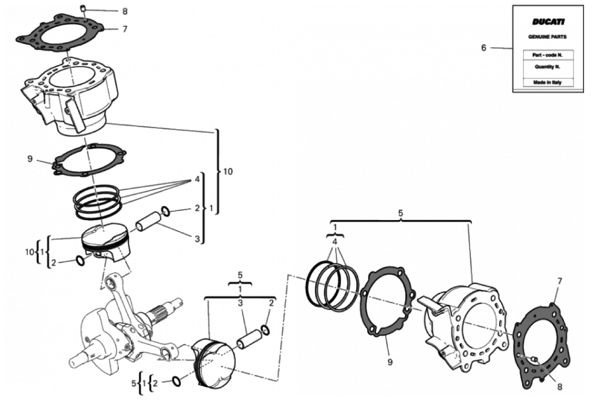 CYLINDERS - PISTONS 