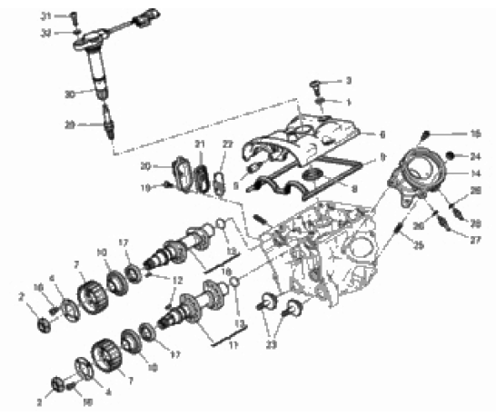 VERTICAL CYLINDER HEAD - TIMING 