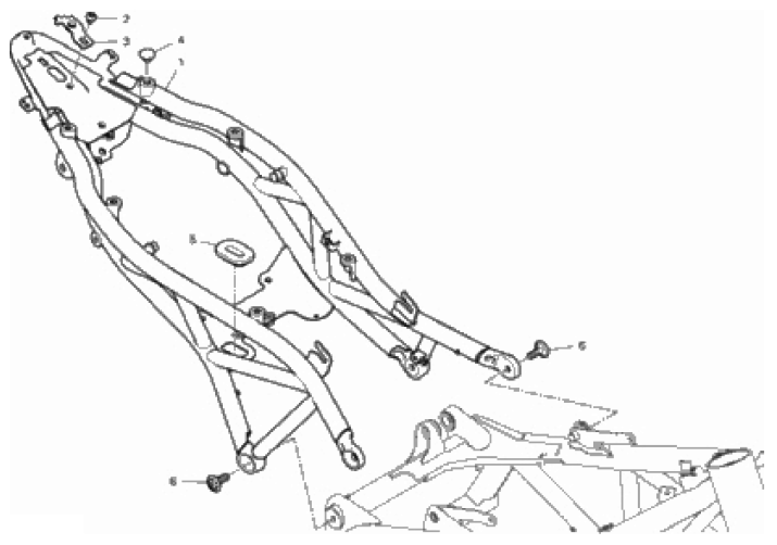 REAR FRAME COMP. 