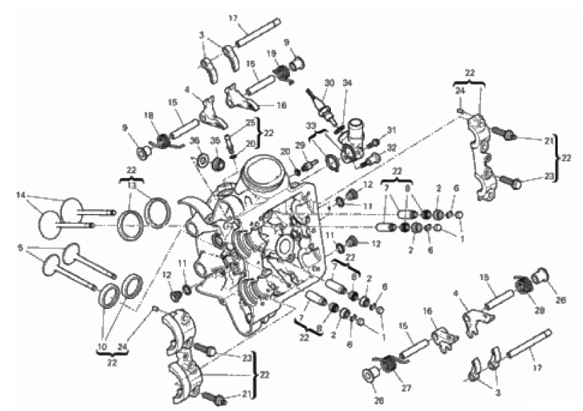 HORIZONTAL CYLINDER HEAD 