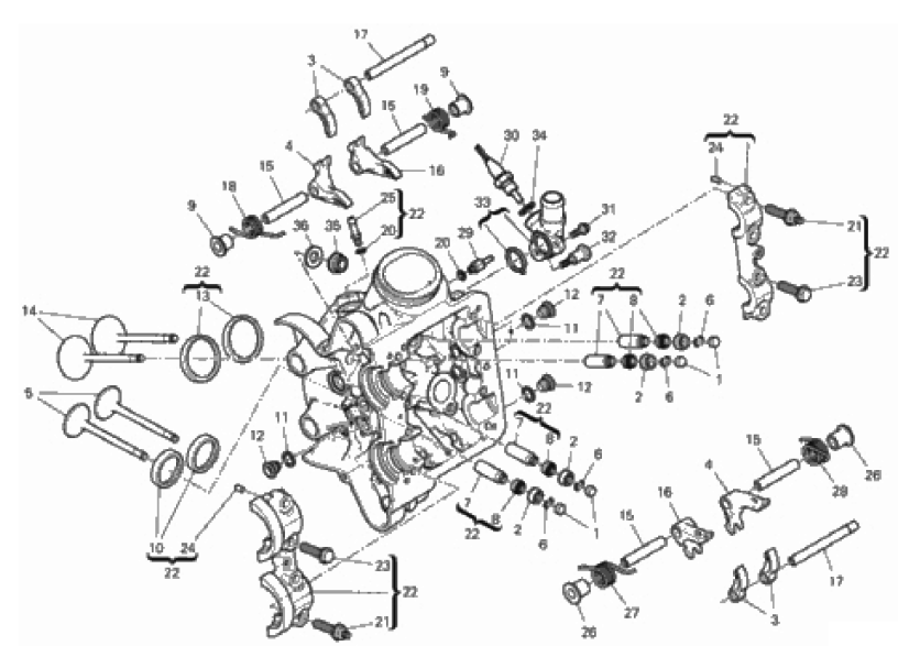 HORIZONTAL CYLINDER HEAD 