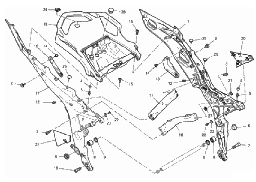 REAR FRAME COMP. 