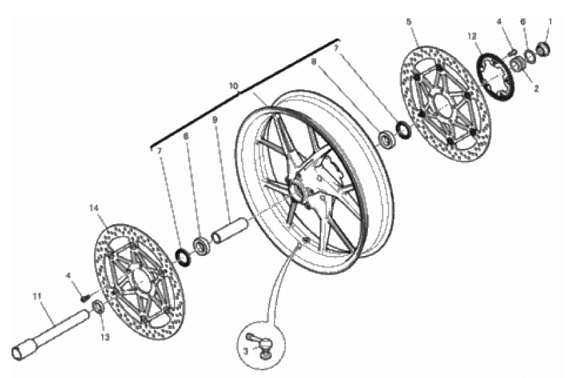 FRONT WHEEL 