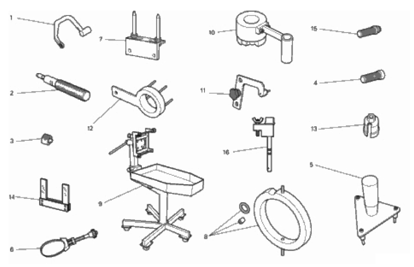 WORKSHOP SERVICE TOOLS 