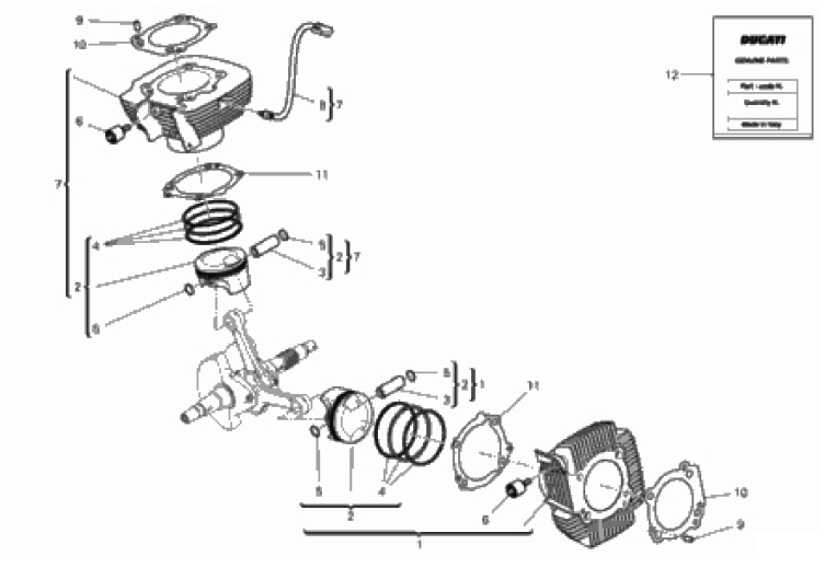 CYLINDERS - PISTONS 