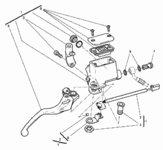 FRONT BRAKE PUMP 