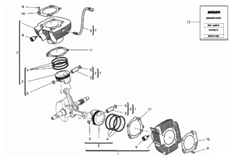 CYLINDERS - PISTONS 