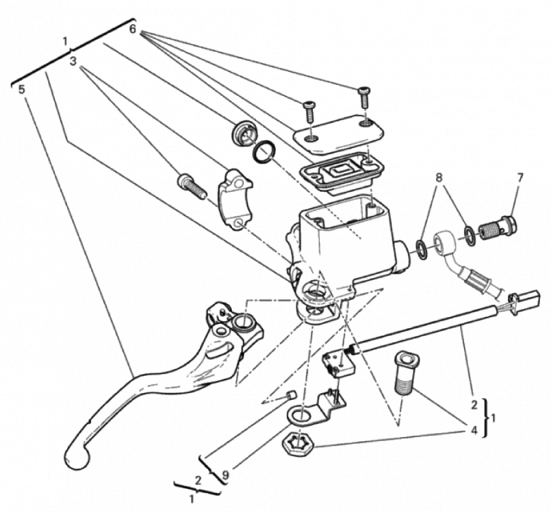 FRONT BRAKE PUMP 