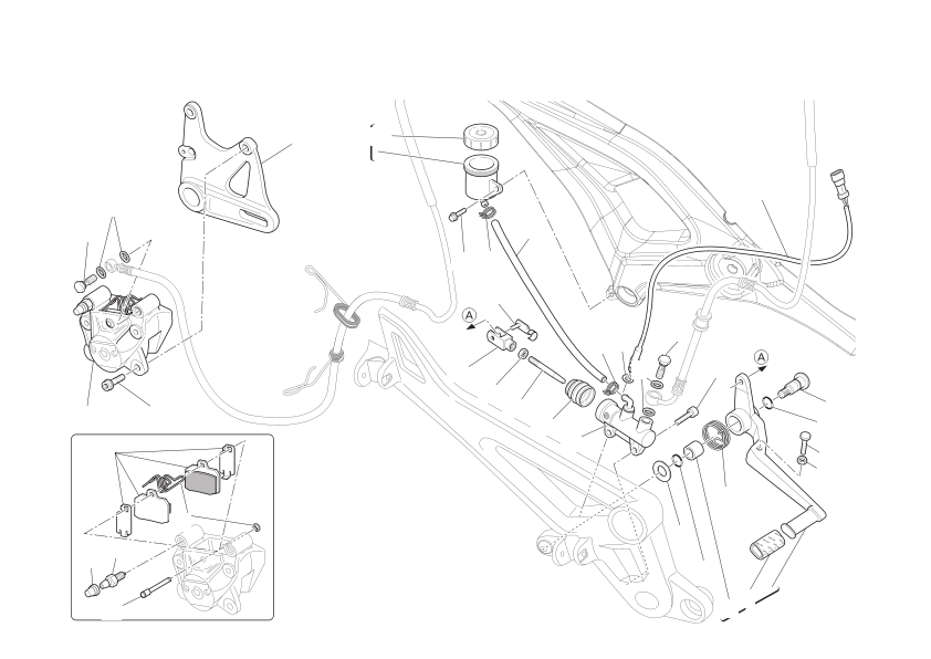 Rear brake