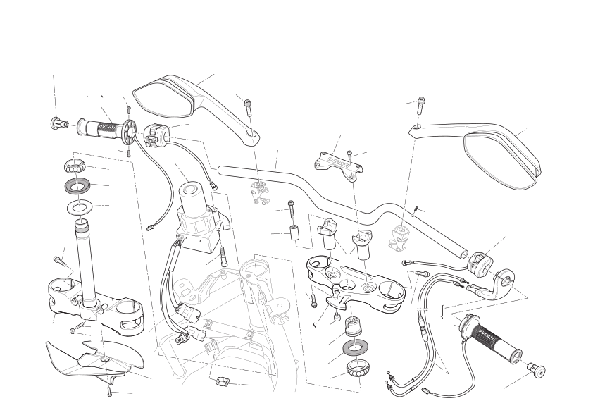 Handlebar and controls