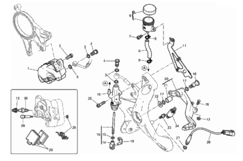 REAR BRAKE SYSTEM 
