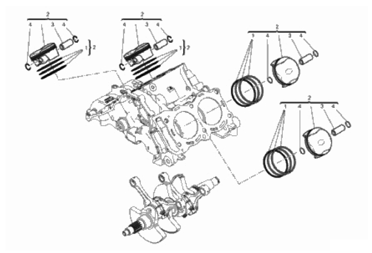 CYLINDERS - PISTONS 