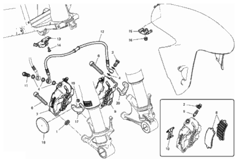 FRONT BRAKE SYSTEM 