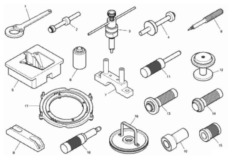 WORKSHOP SERVICE TOOLS (ENGINE) 