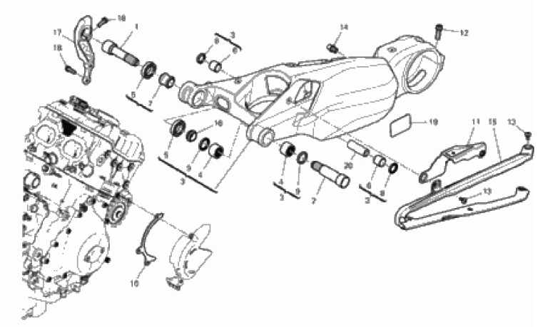 REAR SWINGING ARM 