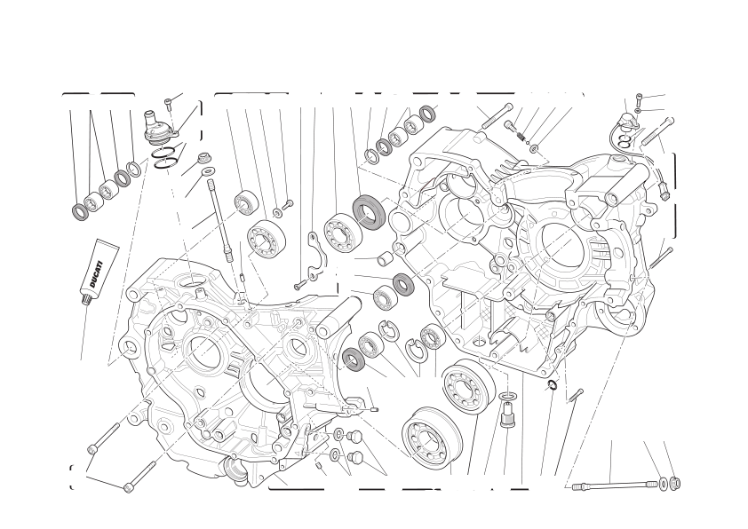 Crankcase halves