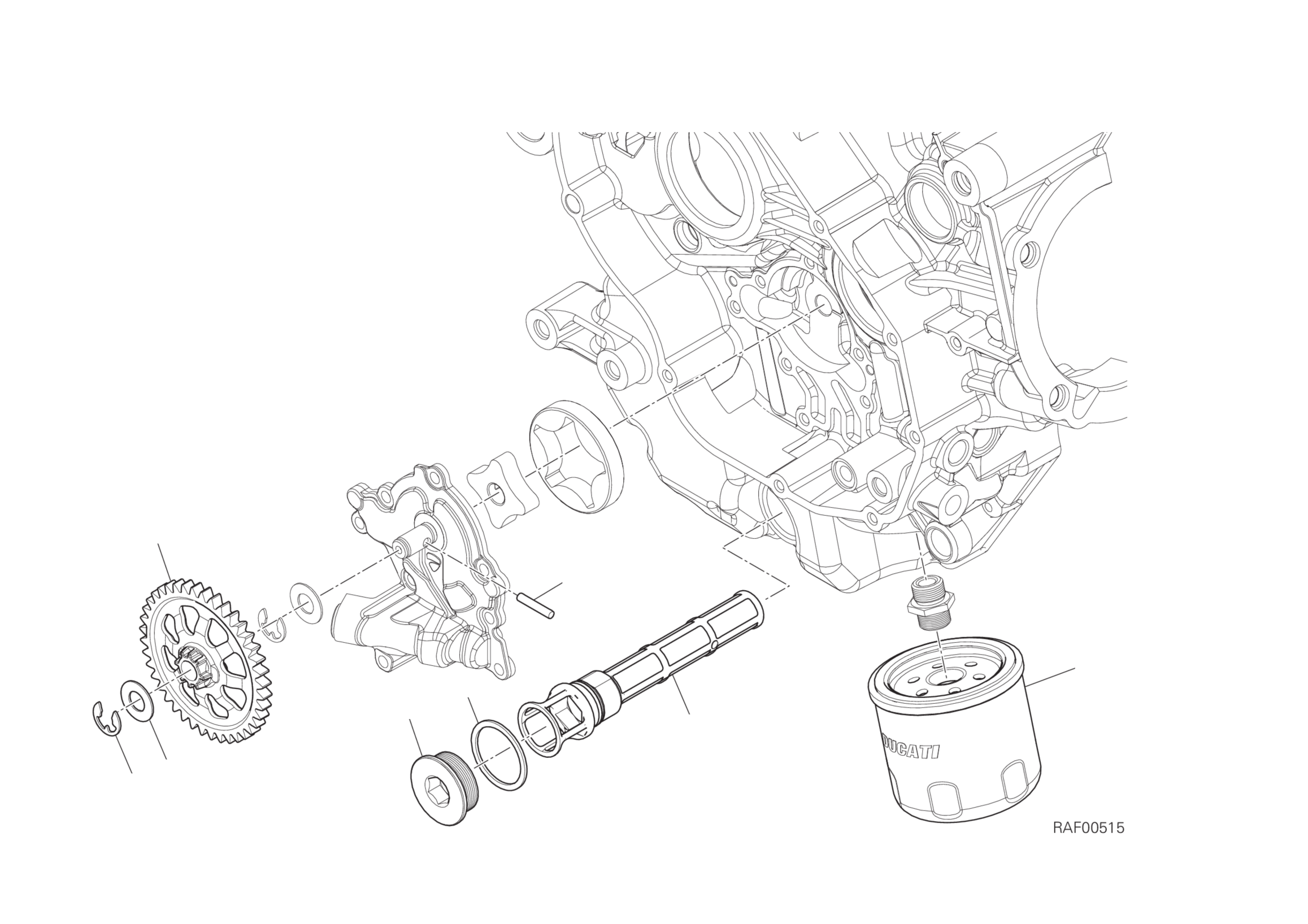FILTERS AND OIL PUMP 