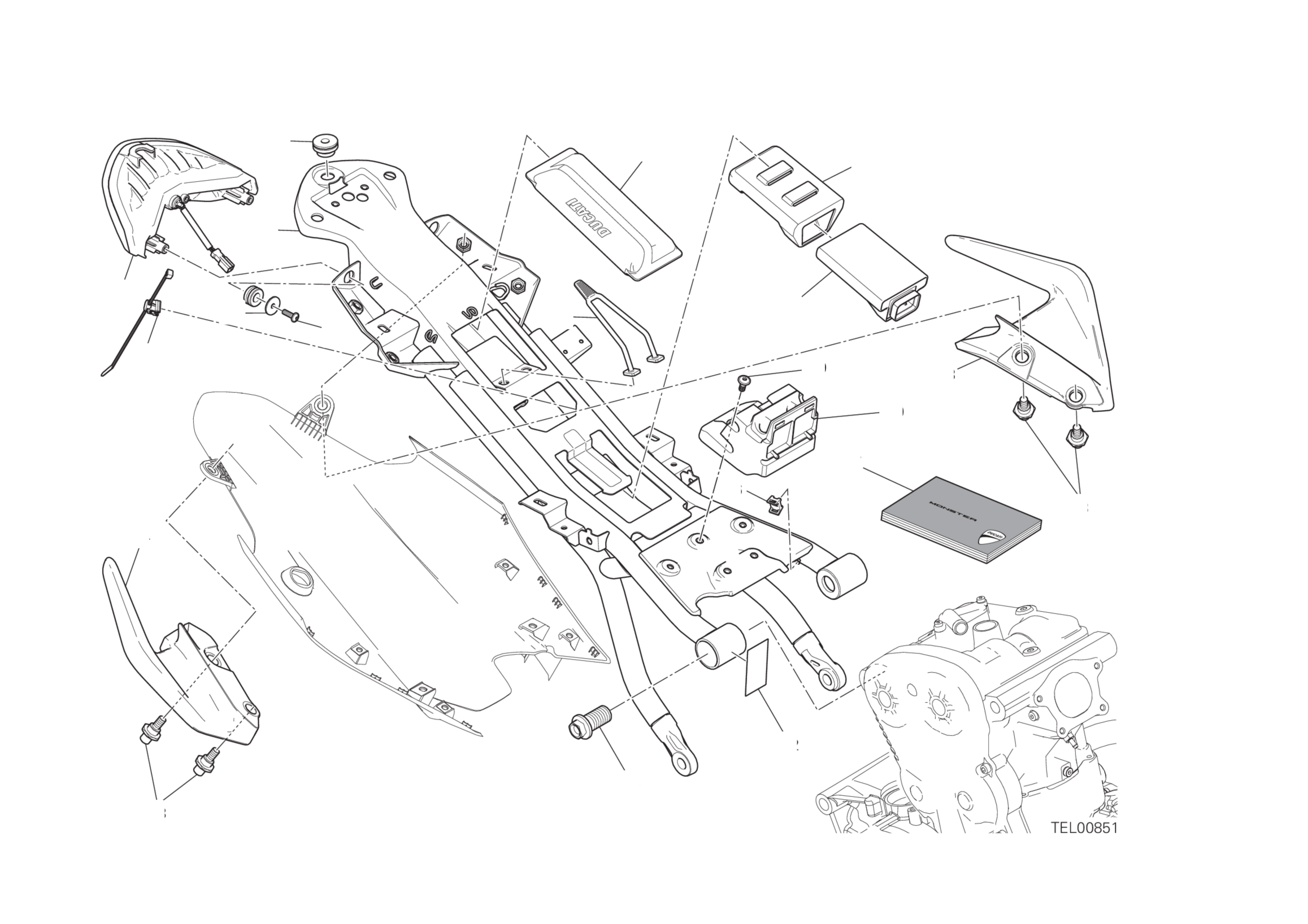 REAR FRAME COMP. 