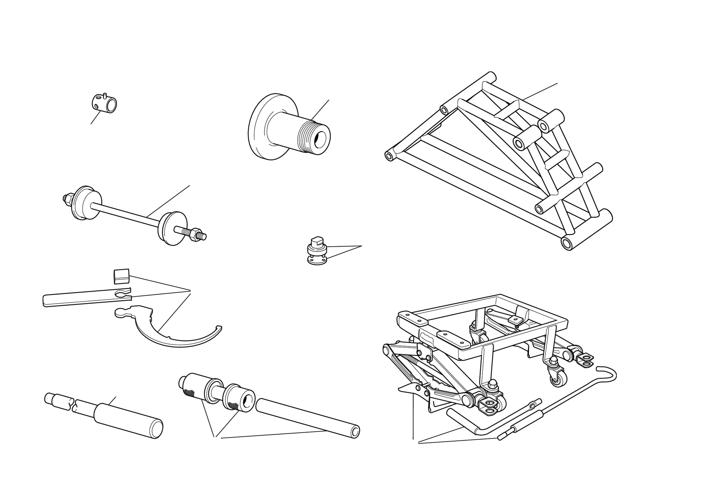 WORKSHOP SERVICE TOOLS FRAME 
