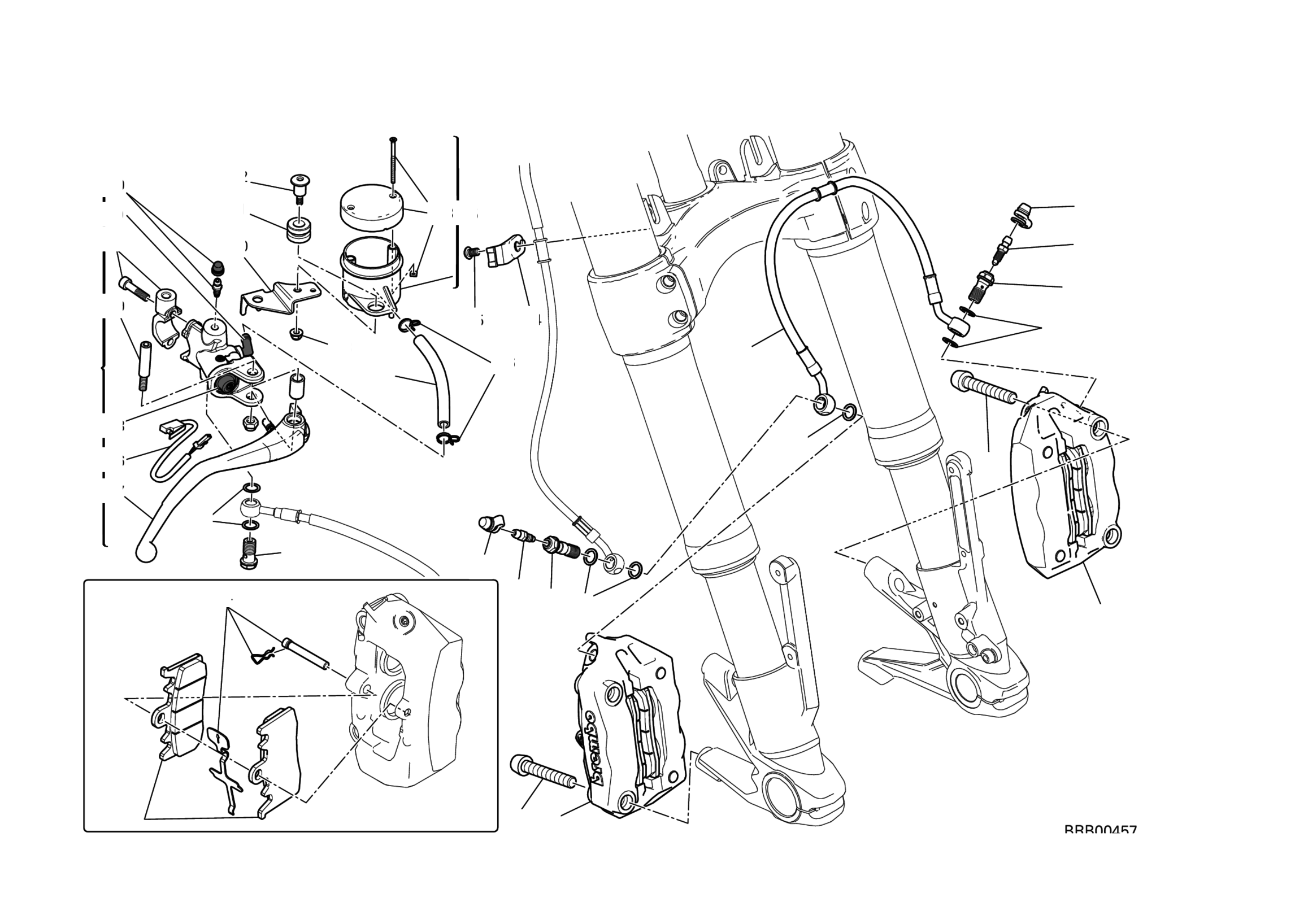FRONT BRAKE SYSTEM 