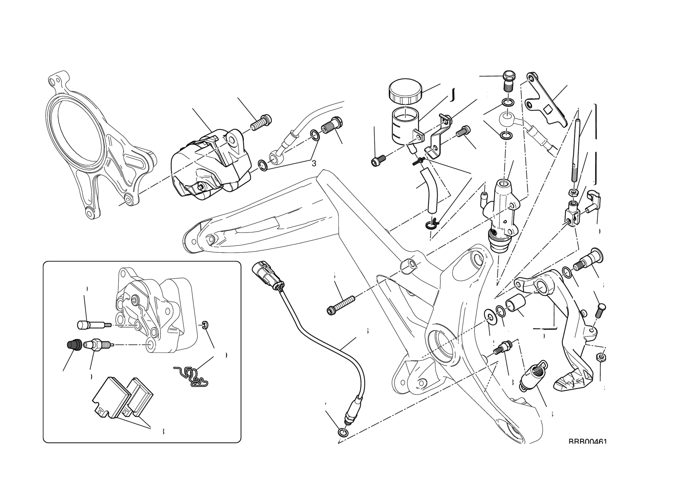 REAR BRAKE SYSTEM 