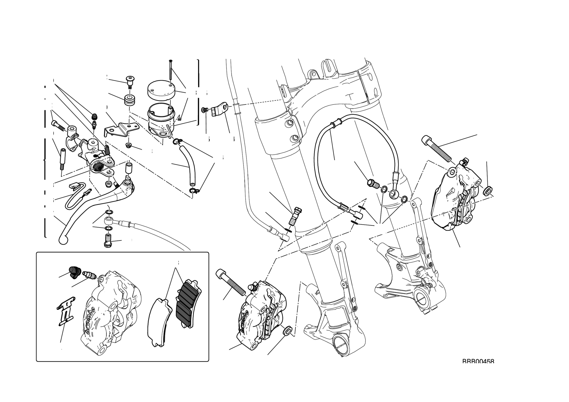 FRONT BRAKE SYSTEM 