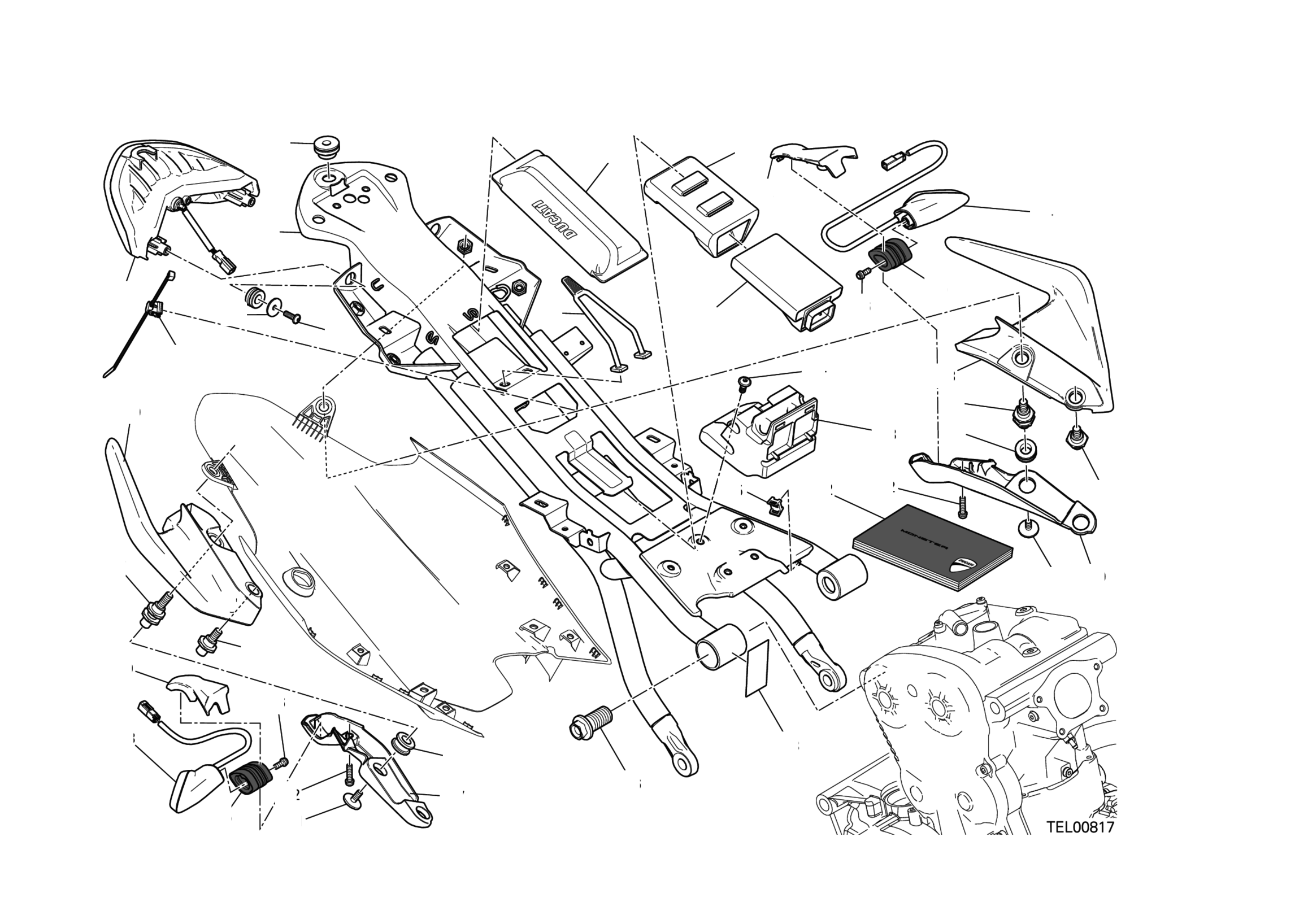REAR FRAME COMP.