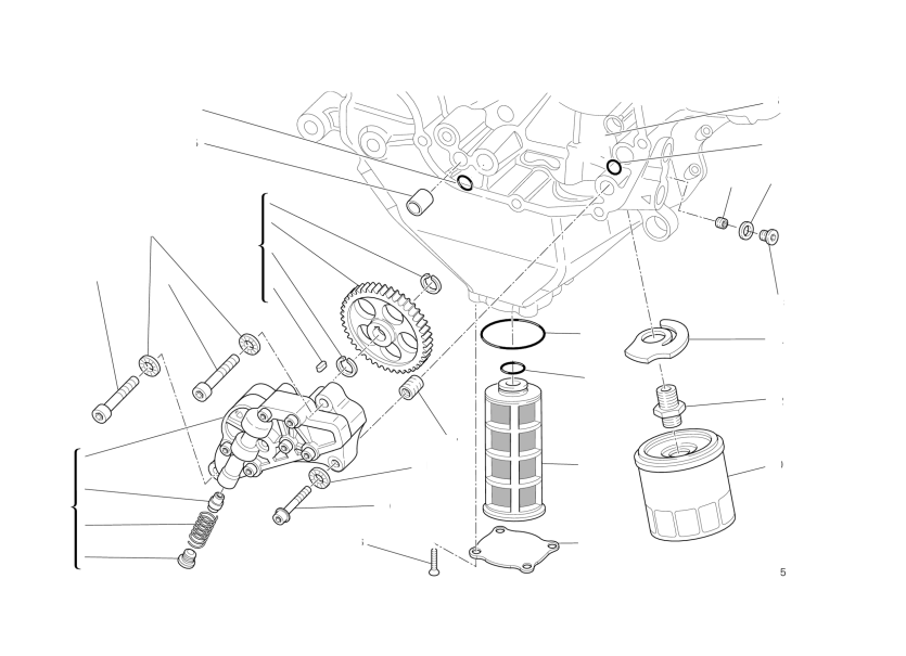 OIL PUMP - FILTER