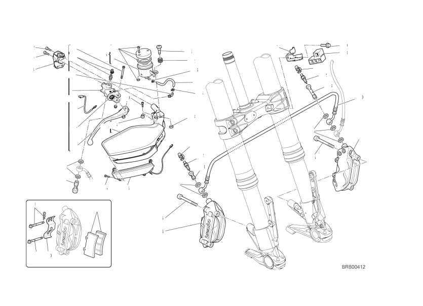 FRONT BRAKE SYSTEM
