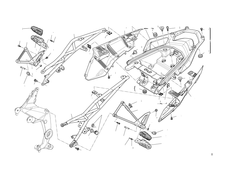 REAR FRAME COMP.