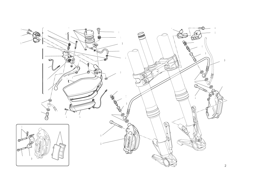 FRONT BRAKE SYSTEM