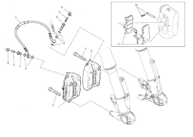 FRONT BRAKE SYSTEM