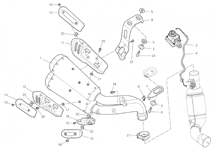 EXHAUST SILENCER 