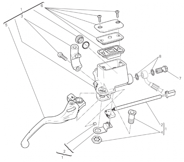 FRONT BRAKE PUMP 