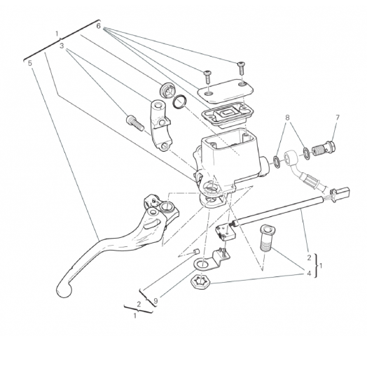 FRONT BRAKE PUMP 
