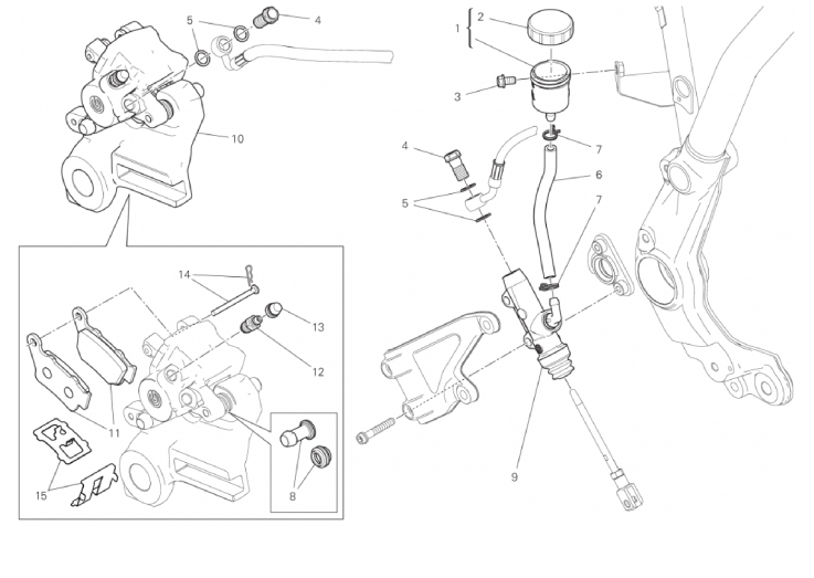 REAR BRAKE SYSTEM 