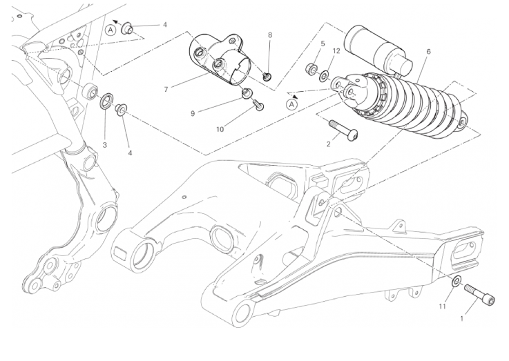 REAR SHOCK ABSORBER 