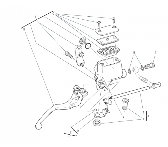 FRONT BRAKE PUMP 