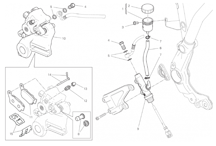 REAR BRAKE SYSTEM 