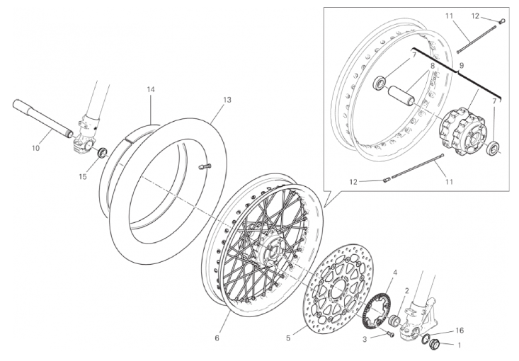 FRONT WHEEL 