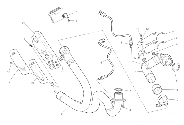 EXHAUST PIPE ASSY 