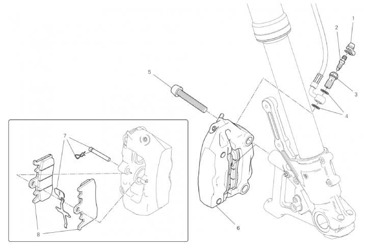 FRONT BRAKE SYSTEM 