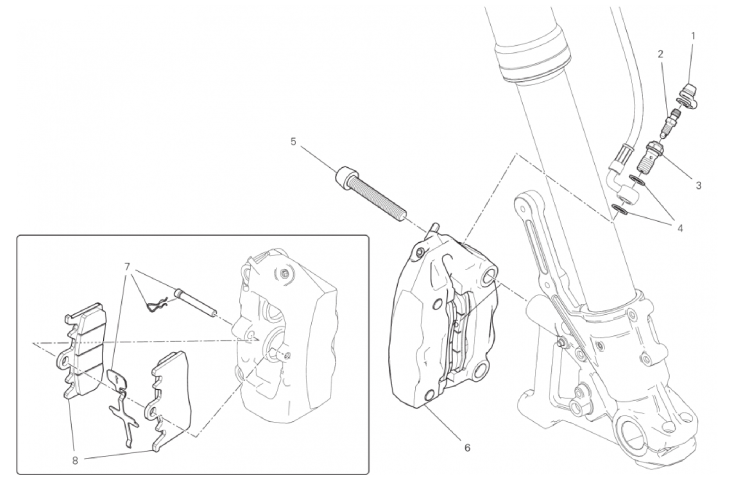 FRONT BRAKE SYSTEM 